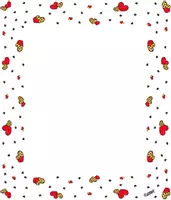 Vorschau - selbst erstellte Cliparts/Grafiken - Valentinstag Rahmen Clipart #Valentinstagset 3 - Deckblatt
