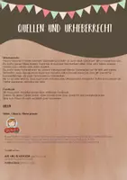 Vorschau - Mal- und Bastelvorlagen - Faltheft: Animals - Seite 1