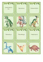 Vorschau - Spiele - Dinosaurier Paarsuche - Deckblatt