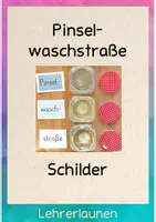 Vorschau - Anderer Materialtyp - Pinselwaschstraße - Deckblatt