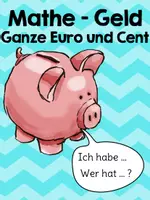 Vorschau - Spiele - Mathe - Geld - Ich habe, wer hat? Spiel mit ganzen Euro und Cent - Deckblatt