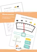 Vorschau - Spiele - Wetterstation für den Klassenraum deutsch und englisch - Deckblatt