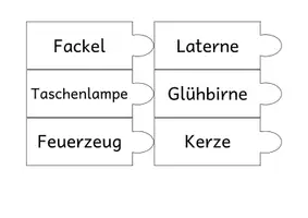 Vorschau - Spiele - Natürliche und künstliche Lichtquellen - Legepuzzle - Seite 2