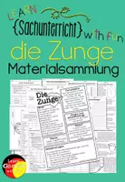 Vorschau - Arbeitsblätter - Materialsammlung die Zunge - Geschmackssinn - Sachunterricht - Biologie - NaWi - Seite 1