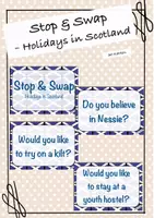 Vorschau - Spiele - Stop & Swap - Holidays in Scotland - Deckblatt