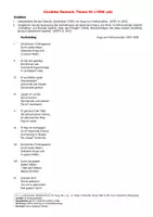 Vorschau - Arbeitsblätter - Zentralabitur Deutsch (LYRIK): Vorabiturklausur (eA) Gedichtvergleich: (Hofmannsthal / Brecht, Frühlingsmotiv) - Deckblatt