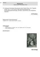 Vorschau - Klassenarbeiten - Klausur mit EHZ - Gretchens Stube - Analyse Interpretation Faust - Liebe Gedicht - Abitur - Abiprüfung - Seite 1