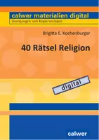 Vorschau - Arbeitsblätter - 40 Raetsel Religion - Deckblatt