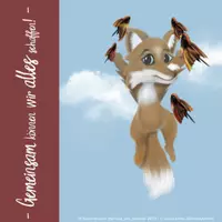 Vorschau - Poster - Der Fuchs und der Vogel - eine Lerngeschichte, für Mut zum anders sein. - Seite 1