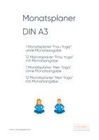Vorschau - Poster - Individuelle Strategie mit dem wiederverwendbaren Monats-Wochen-und Tagesplaner für den Lehreralltag - Seite 3