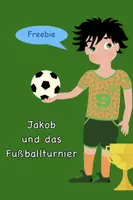 Vorschau - Arbeitsblätter - Leseweg / Lesespaziergang Thema Fußball - Deckblatt