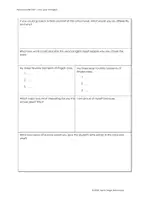 Vorschau - Arbeitsblätter - Reflexion Schuljahresende - Englisch - editierbar - Seite 1