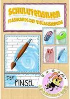 Vorschau - Fördermaterial/Inklusion - wachsendes Materialpaket - Bild-Wortkarten - Seite 1
