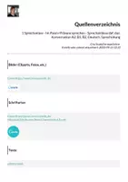Vorschau - Stundenentwürfe - 1 Sprechanlass - Im Passiv Präsens sprechen - Sprechanlässe daf, daz, Konversation A2, B1, B2, Deutsch, Sprechübung - Seite 1