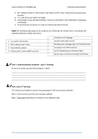 Vorschau - Arbeitsblätter - Hörverstehensaufgabe Digital Communication (Gen Z) - Seite 1