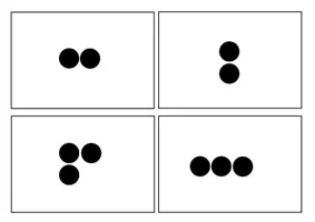 Vorschau - Fördermaterial/Inklusion - Punktebilder Simultanerfassung/ Quasisimultanerfassung - Seite 1