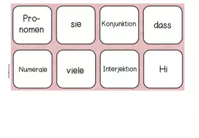 Vorschau - Spiele - Wortarten - Paare finden - mehrfach differenziert! - Seite 2