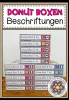 Vorschau - Anderer Materialtyp - DONUT BOXEN - Beschriftung - Deckblatt