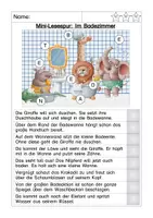 Vorschau - Arbeitsblätter - Lesespur Badezimmer - Seite 3