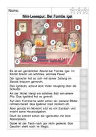 Vorschau - Arbeitsblätter - Lesespur Igel - Seite 3