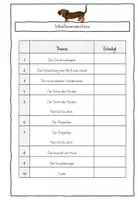 Vorschau - Arbeitsblätter - Schulhund: Arbeitsheft & Bildkarten - Seite 2