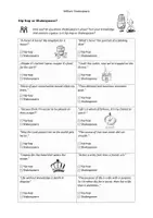 Vorschau - Arbeitsblätter - Quiz: Hip-Hop or Shakespeare | Warm up (Oberstufe) - Seite 1