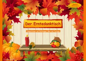 Vorschau - Mal- und Bastelvorlagen - Materialpaket Erntedankfest - Deckblatt