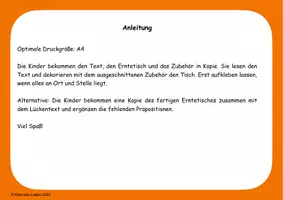 Vorschau - Mal- und Bastelvorlagen - Materialpaket Erntedankfest - Seite 1