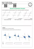 Vorschau - Arbeitsblätter - Thema: Parallele Geraden Klasse 7 (5 Videoblätter) - Seite 2