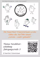 Vorschau - Arbeitsblätter - Materialpaket: Parallelverschiebung 7 Klasse (Präsentationen und Videoblätter) - Deckblatt