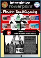 Vorschau - Unterrichtsreihen - 2. Weltkrieg Interaktive PowerPoint- Sofort einsetzbar - Fesselnde Animationen & Elemente - Seite 2