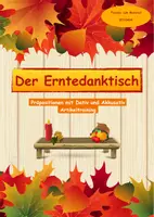 Vorschau - Arbeitsblätter - Erntedank - Präpositionen mit Dativ und Akkusativ / Print & Go - Deckblatt
