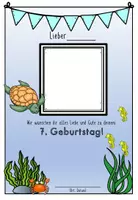 Vorschau - Anderer Materialtyp - Geburtstagskarte Meer - Seite 1