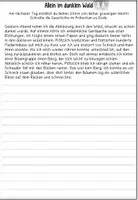 Vorschau - Arbeitsblätter - Gruselgeschichte im dunklen Wald > Wortschatz Adjektive - Seite 3