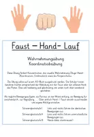 Vorschau - Fördermaterial/Inklusion - Koordinationsübung, Wahrnehmungsförderung, Faust-Hand-Check, Parcour - Seite 2