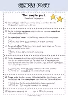 Vorschau - Arbeitsblätter - Simple past irregular verbs - Seite 1