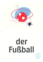 Vorschau - Bildkarten - Bildkarten Deutsch: Fußball - Seite 1