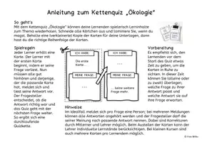 Vorschau - Spiele - Kettenquiz Ökologie I Abiotische Faktoren - Ich habe, Wer hat? - Seite 1