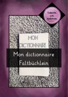 Vorschau - Merkblätter - Faltbüchlein mon dictionnaire (Farben, Schulsachen, Kleidung) - Deckblatt