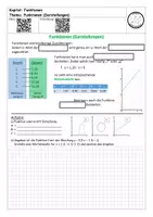 Vorschau - Arbeitsblätter - Thema: (Lineare) Funktionen Klasse 8/9 (17 Videoblätter) - Seite 3