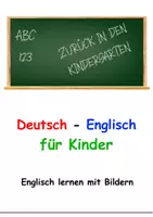 Vorschau - Arbeitsblätter - Bildwörterbuch Deutsch Englisch als fremdsprache für Kinder - Seite 1