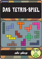Vorschau - Spiele - Das Tetris-Spiel - ein geometrisches Legespiel für die Freiarbeit, Lernzeit (Würfelnetze, Kopfgeometrie, Raum-Lage-Beziehung) - Deckblatt