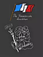 Vorschau - Präsentationen/Tafelbilder - Französische Revolution - 3 Schaubilder - Deckblatt