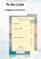 Vorschau - Mal- und Bastelvorlagen - Materialpaket planen, organisieren, sich selbst strukturieren / Listen - Seite 1