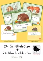 Vorschau - Stundenentwürfe - Materialpaket: 7 x Schüttelsätze - Deckblatt