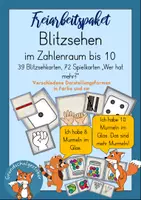 Vorschau - Stationenlernen - Freiarbeit Anfangsunterricht Paket Klammerkarten Domino Lesestern - Seite 1