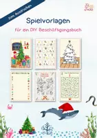 Vorschau - Mal- und Bastelvorlagen - Spielvorlagen Weihnachten für Kita und Vorschule - Deckblatt
