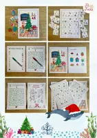 Vorschau - Mal- und Bastelvorlagen - Spielvorlagen Weihnachten für Kita und Vorschule - Seite 1