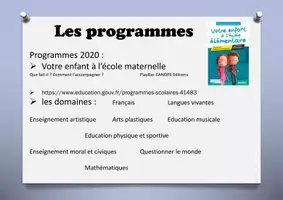 Aperçu - Autre type de ressources - Diaporama-réunion parents 2022 - Page 2