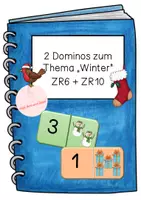 Vorschau - Spiele - Domino | ZR6 | ZR10 | Winter | Weihnachten - Deckblatt